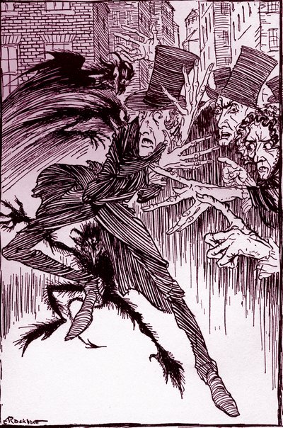 The Imp of the Perverse af Edgar Allan Poe af Arthur Rackham