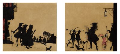 Die Verkündigung [aus Aschenputtel] af Arthur Rackham