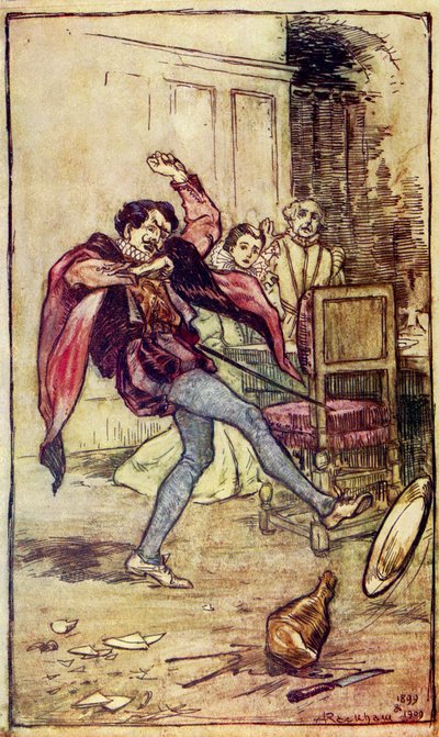 The Taming of the Shrew af William Shakespeare af Arthur Rackham