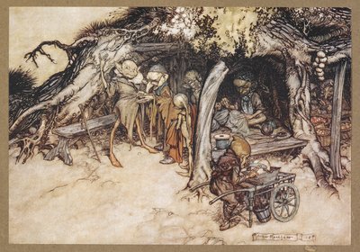 At lave mine små nisser frakker«. En scene fra 