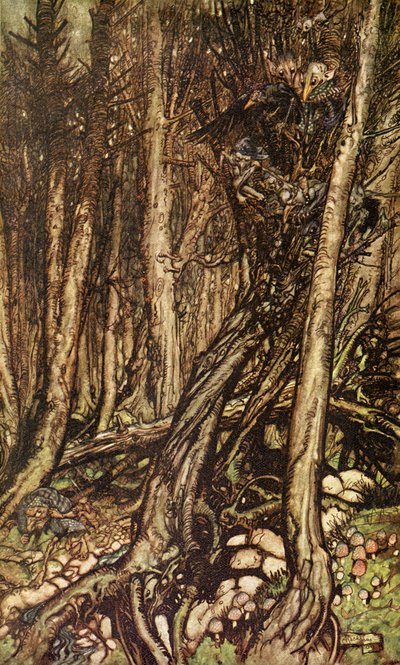 Undine af Friedrich de la Motte Fouque af Arthur Rackham