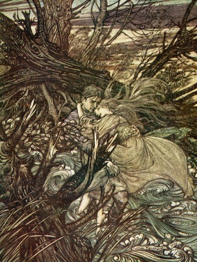 Undine af Friedrich de la Motte Fouque af Arthur Rackham