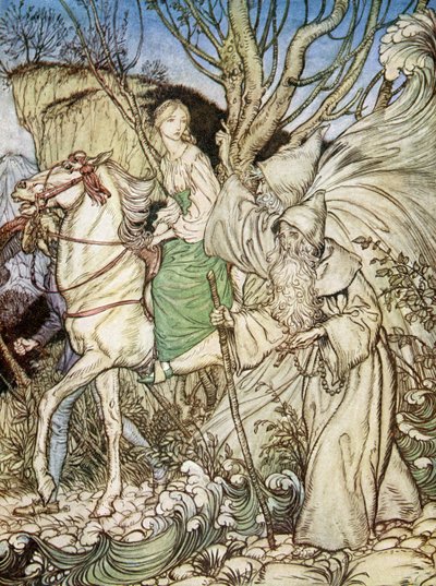 Undine af Friedrich de la Motte Fouque af Arthur Rackham