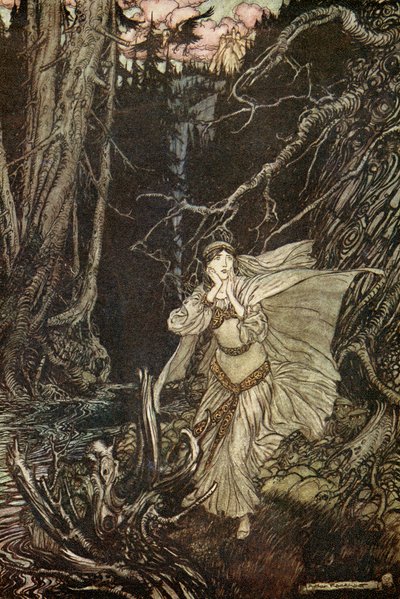 Undine af Friedrich de la Motte Fouque af Arthur Rackham
