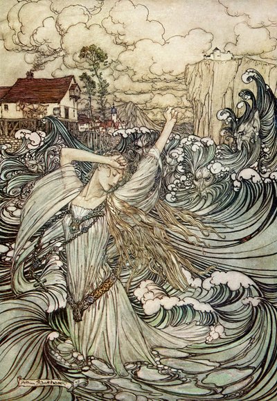 Undine af Friedrich de la Motte Fouque af Arthur Rackham
