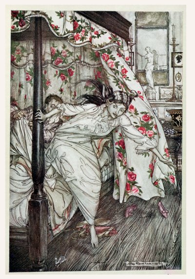 Venus og katten, illustration fra 