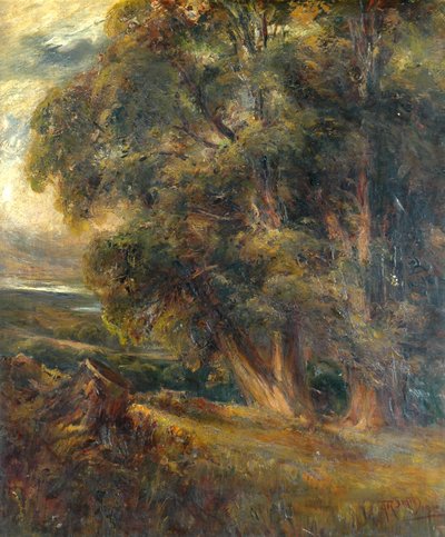 Træstudie af Arthur Reginald Smith