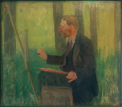 Thomas Herbst på arbejde af Arthur Siebelist