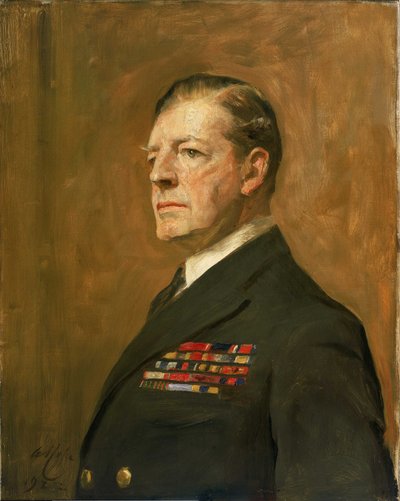 Admiral of the Fleet Sir David Beatty, 1. jarl Beatty, 1871-1936 af Arthur Stockdale Cope