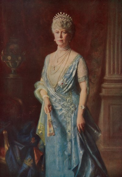 Dronning Mary af Arthur Trevethin (after) Nowell