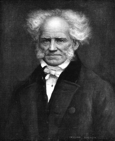 Schopenhauer, den tyske filosof, c1911, 1911 af Arthur Trevor Haddon