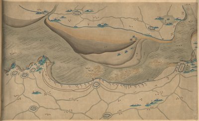 120.000. leveret. Orienteret med nord til bunden. Lettelse vist billedligt. Billedkort. Hummel -køb 1930, nr. 34. viser område langs Qiantang -floden, især sektionen af Hangzhou Bay i Zhejiang -provinsen. Tilgængelig også via biblioteket o af Arthur W. Hummel