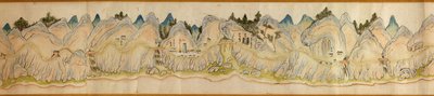 16.000. leveret. Orienteret med nord til højre. Relief vist billedmæssigt. Fugleperspektiv. Dækker Wei-floden i Baoji Xian, Shanxi Sheng til Shu Dao i Shanxi-Sichuan grænsen. Viser bebyggelser, rastepladser, stationer, kroer, templer, bjergpas, walle af Arthur W. Hummel
