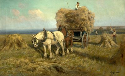Læsning af høstvognen af Arthur Walker Redgate