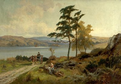 Tæt på Betws-y-Coed, North Wales af Arthur Walker Redgate