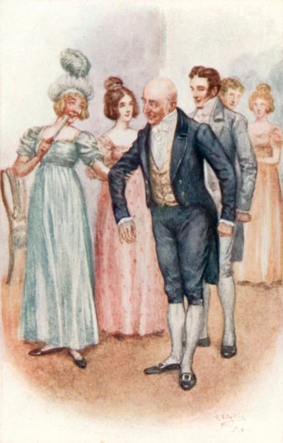Illustration til Emma af Jane Austen af Arthur Wallis Mills