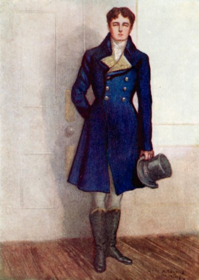 Illustration til Pride and Prejudice af Jane Austen af Arthur Wallis Mills