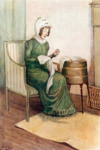 Illustration til Pride and Prejudice af Jane Austen af Arthur Wallis Mills