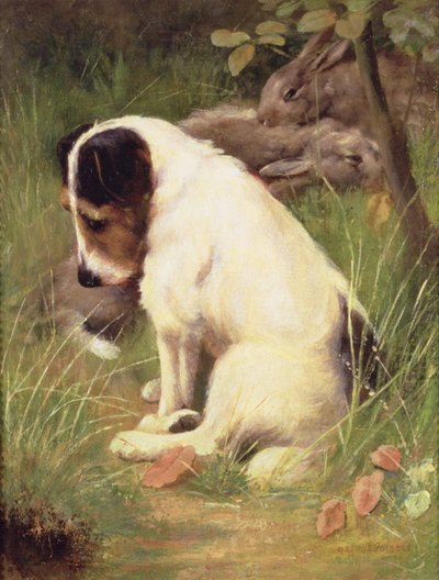 Efter en hård dags jagt af Arthur Wardle