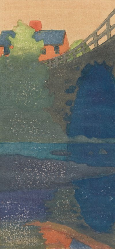 Ipswich Bridge af Arthur Wesley Dow