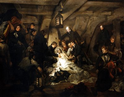 Admiral Lord Nelsons død, 1805 1807. af Arthur William Devis