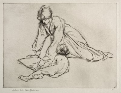 Solbadet af Arthur William Heintzelman