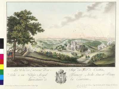 1790 belejring af fæstningen Czettin af Artist Unknown