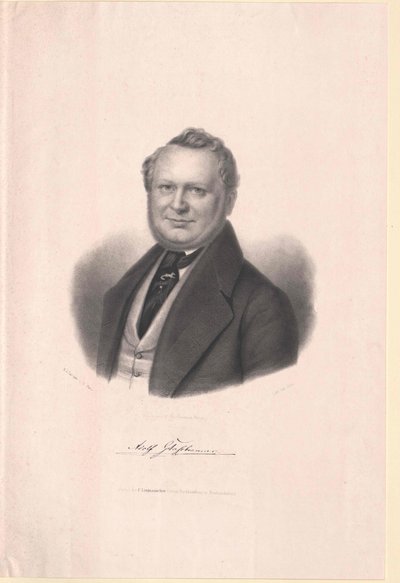 Adolf Glassbrenner af Artist Unknown