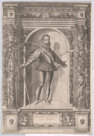 Alexander Farnese af Artist Unknown