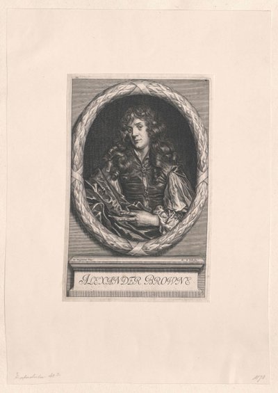 Alexander Browne af Artist Unknown