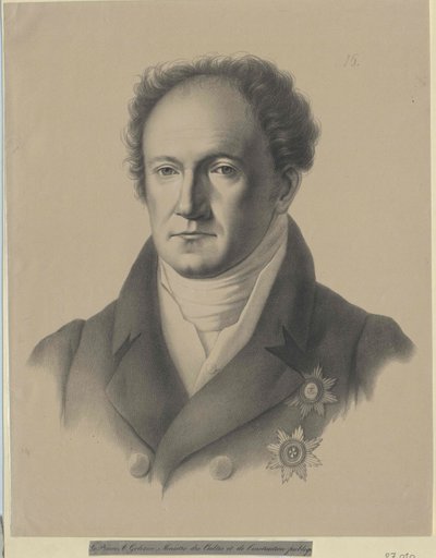 Alexander Nikolayevich Galitzin af Artist Unknown