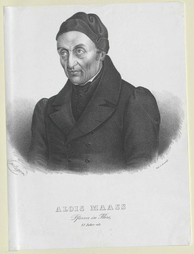Alois Maas (tryk) af Artist Unknown