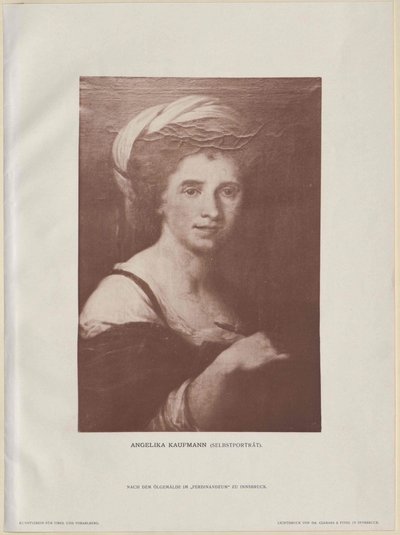 Angelika Kauffmann (tryk) af Artist Unknown