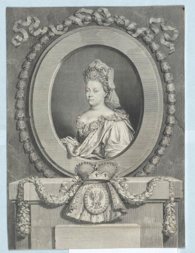 Anna Adelaide landgrevinde til Fürstenberg af Artist Unknown
