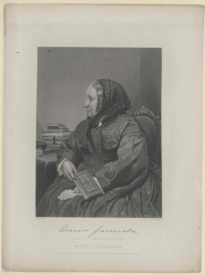 Anna Brownell Jameson af Artist Unknown
