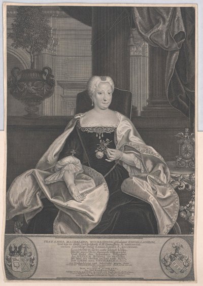 Anna Magdalene Engelland af Artist Unknown