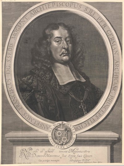 Anselm Franz von Ingelheim (tryk) af Artist Unknown