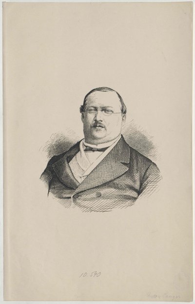 Anton Langer af Artist Unknown