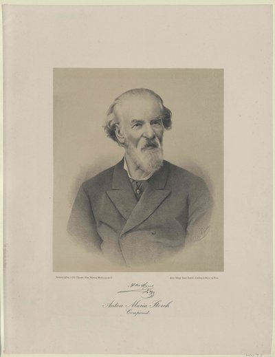 Anton Maria Storch af Artist Unknown