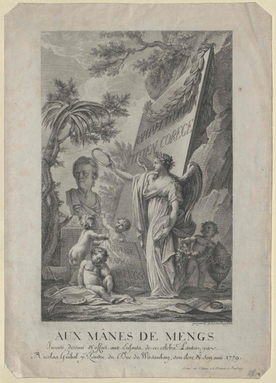 Anton Raphael Mengs af Artist Unknown