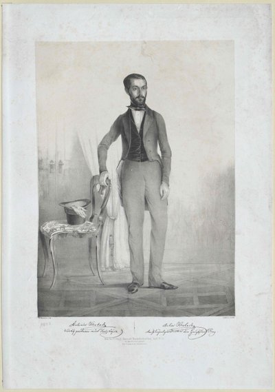 Anton Strobach af Artist Unknown