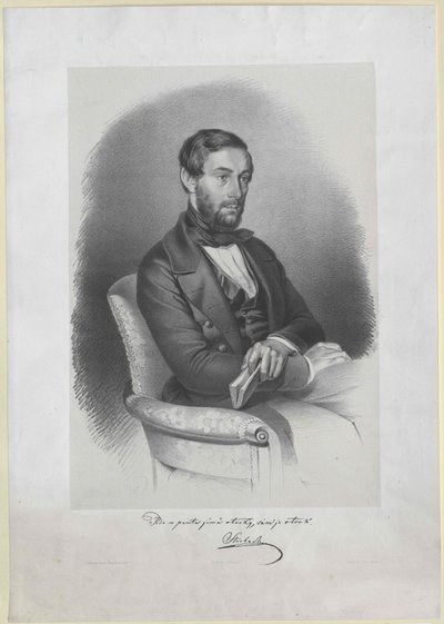 Anton Strobach af Artist Unknown