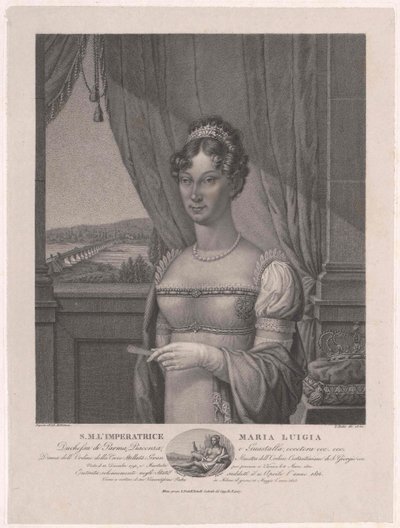 Ærkehertuginde af Østrig (1791-1847) Maria Louisa af Artist Unknown