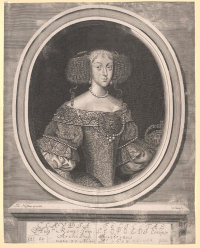 Ærkehertuginde af Østrig Klaudia Felicity af Artist Unknown