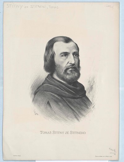 Ærkehertug af Østrig Tomas Sititny ze Sitetneho (print) af Artist Unknown