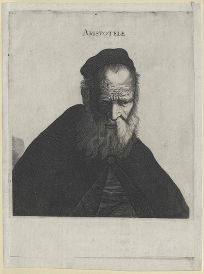 Aristoteles (print) af Artist Unknown