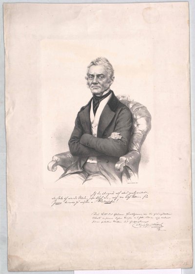 August Frederick Walzel af Artist Unknown