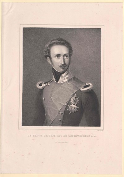 August hertug Leuchtenberg af Artist Unknown