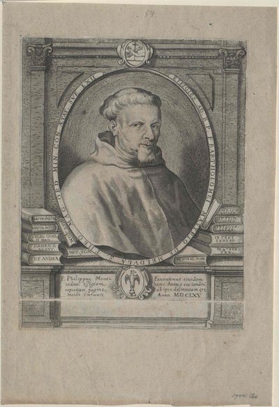 Bartholomew Mastrius de Medula (tryk) af Artist Unknown