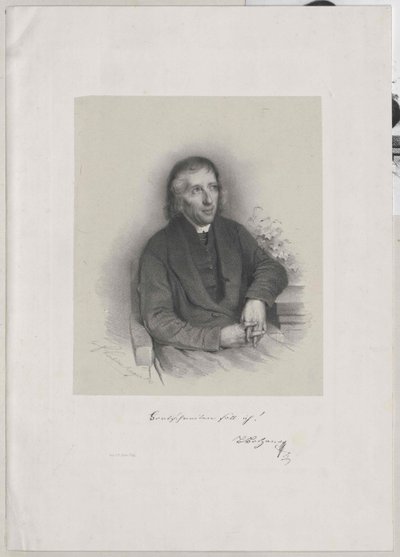 Bernard Bolzano af Artist Unknown